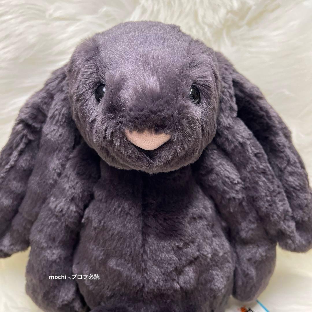  Medium Bashful Inky Bunny 黒 うさぎ