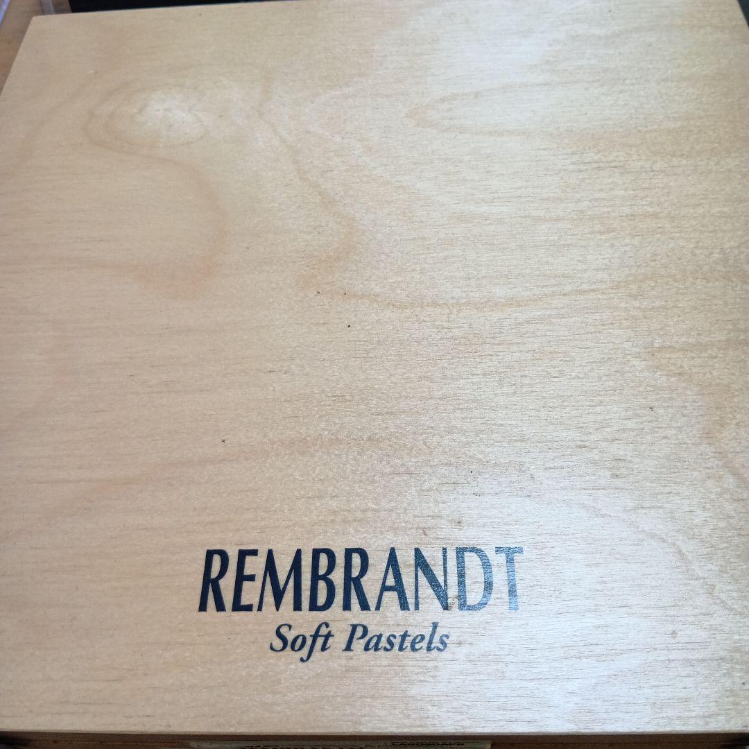 レンブラント　ソフトパステル　９０本　木箱　ロイヤルターレンス社
