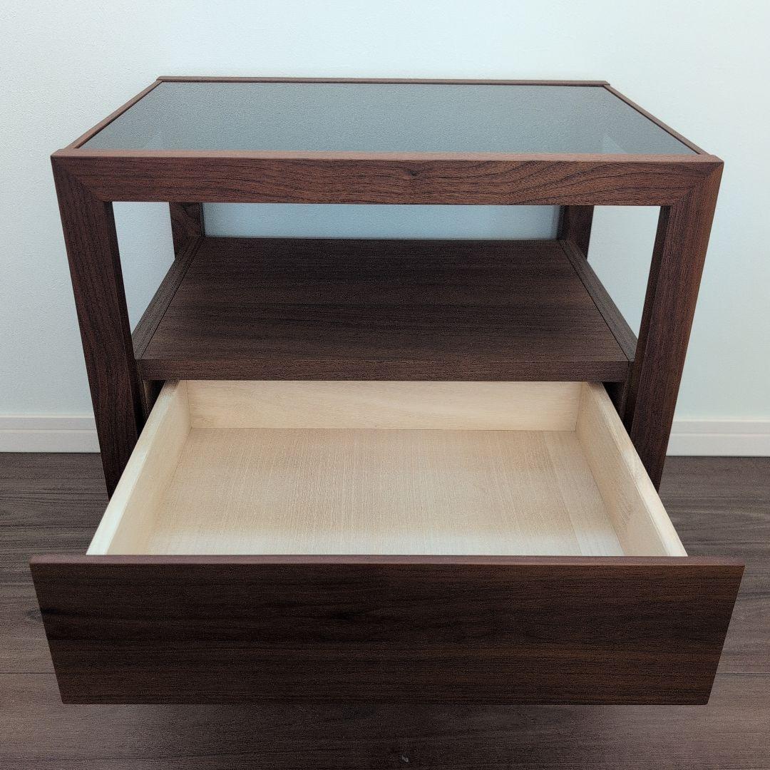 引取歓迎　高野木工　レッチェ 50サイドテーブルＷＮ