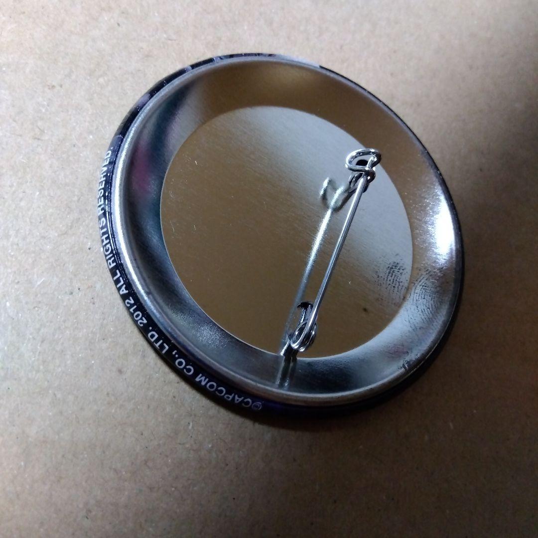 【バイオハザード】クリス パセラ カプコンバー 特典 缶バッジ