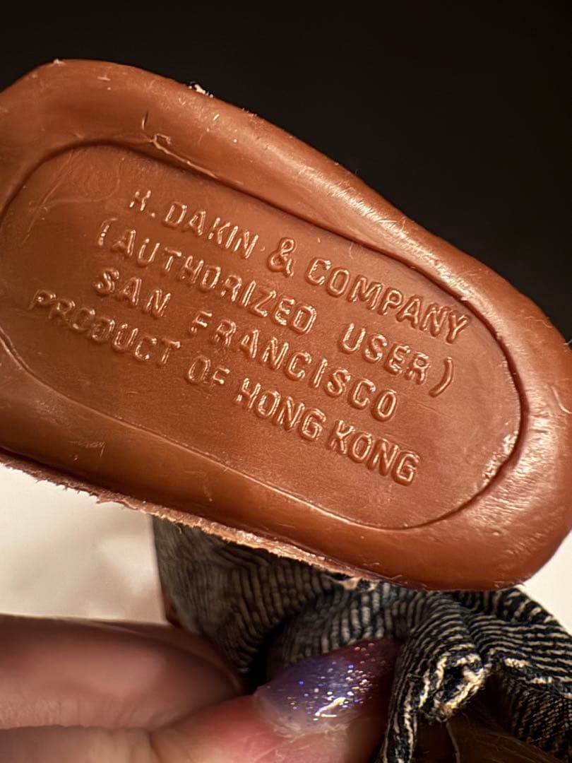 DAKIN製 70’s SMOKEY BEAR スモーキーベア ソフビ