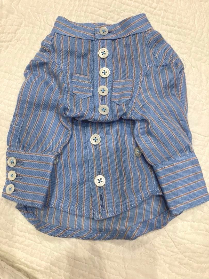 アトリエジジ　バンドカラーシャツ