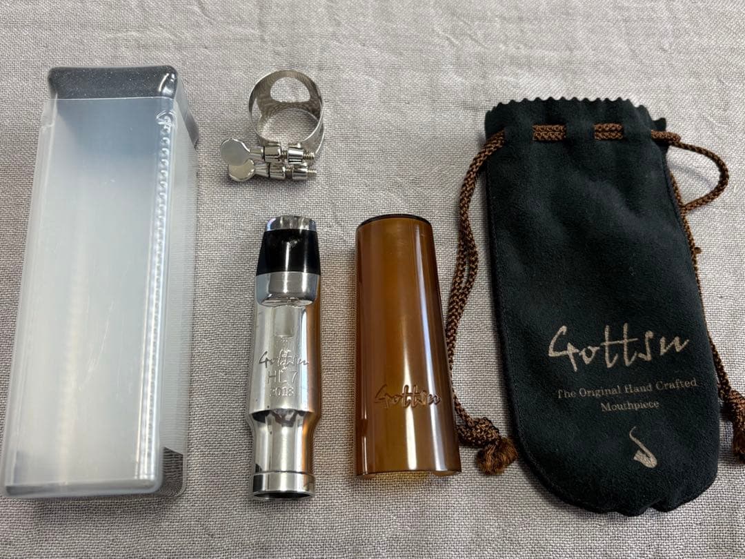 ゴッツ　HL2018メタル　アルトサックスマウスピース　開き7