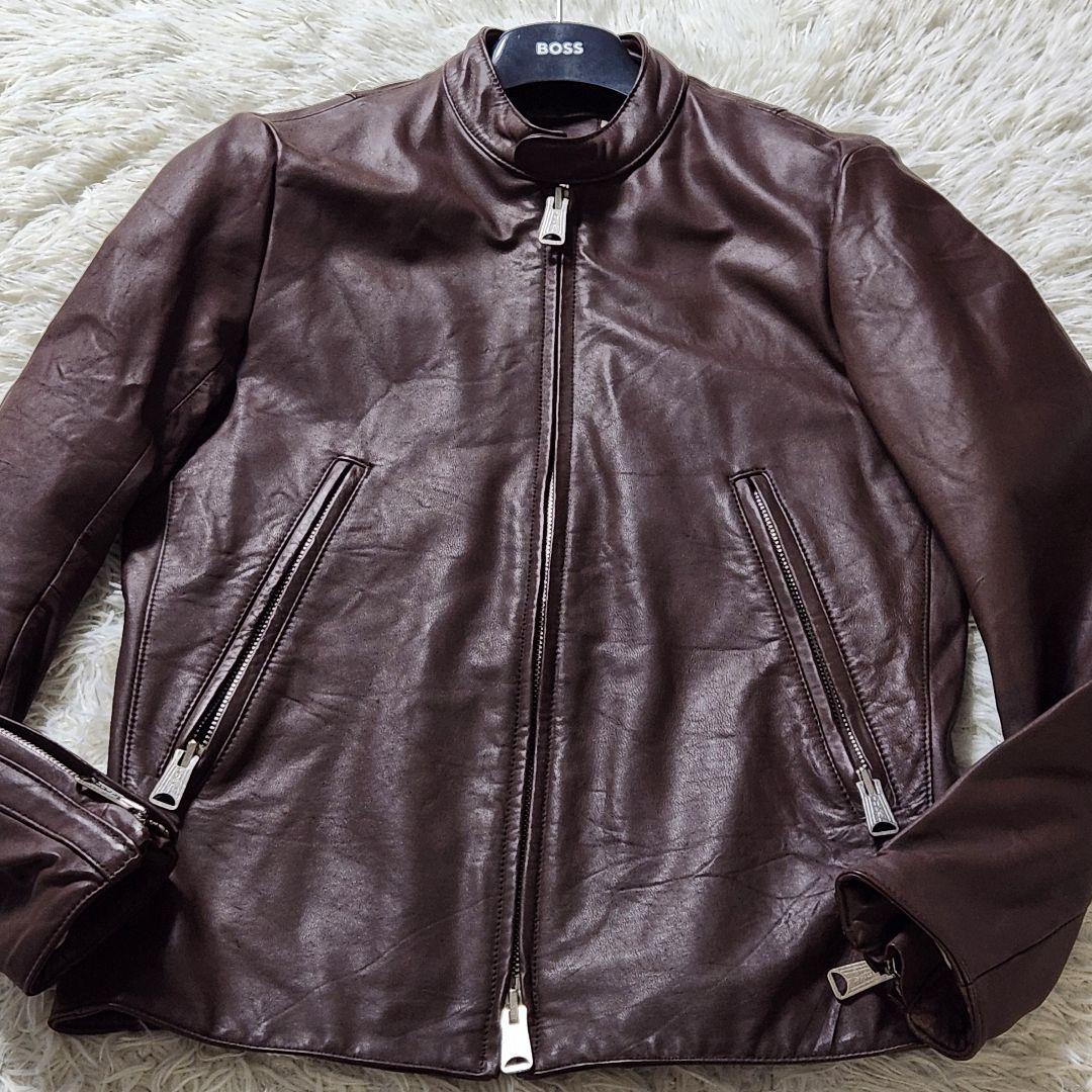 入手困難✨ユナイテッドアローズ ライダースジャケット 近年モデル 馬革 L