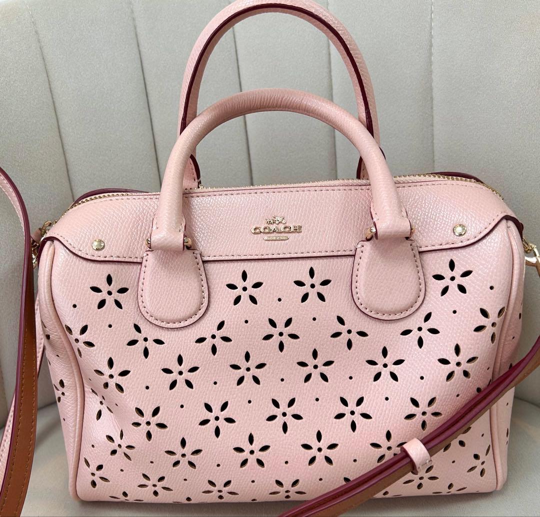 ★新年特別限定価格★約7万購入 コーチ保存袋レザー ミニ ベネット サッチェル