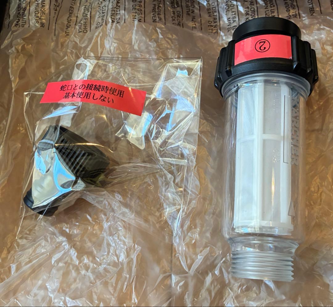 【かなり美品でお得】デッキクリーナー付き KARCHER 高圧洗浄機 Ｋmini