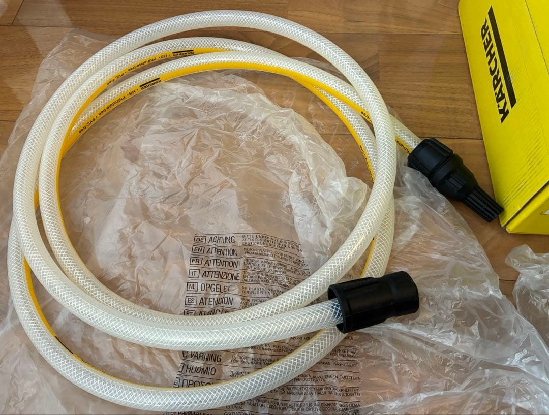 【かなり美品でお得】デッキクリーナー付き KARCHER 高圧洗浄機 Ｋmini