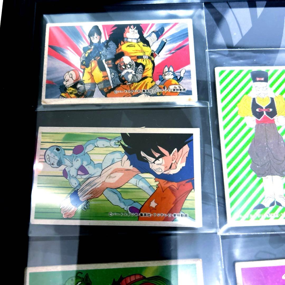 ドラゴンボール　初期　メンコ　昭和レトロ　額装　フレーム