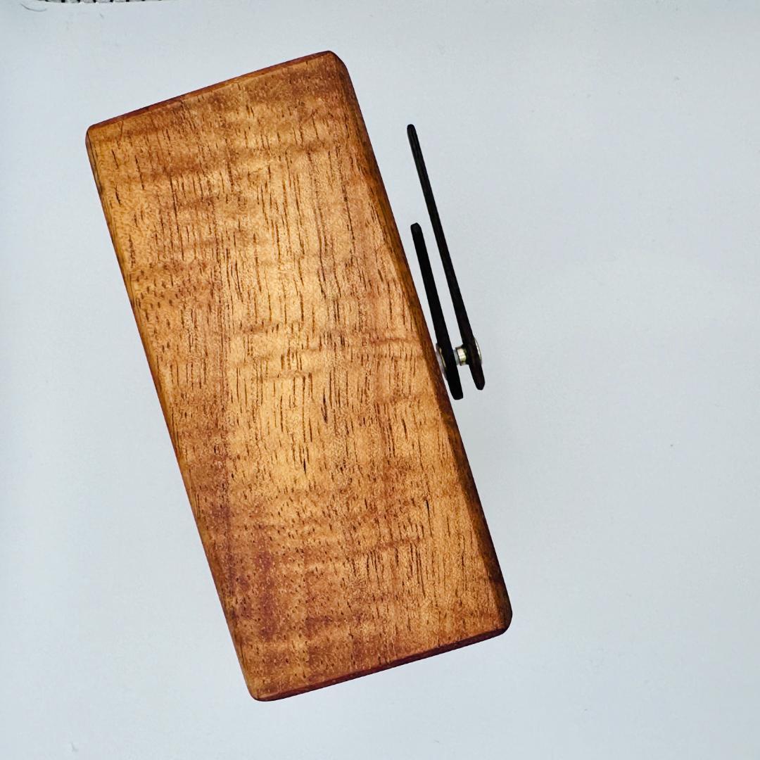 ハンドメイド ハワイアンコアウッド 置き時計