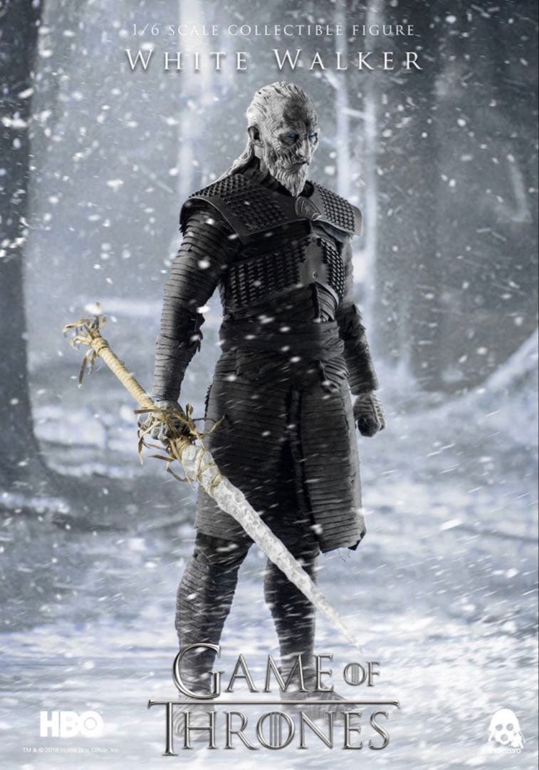 ゲームオブスローンズ　ホワイトウォーカー　1/6 フィギュア　スリーゼロ