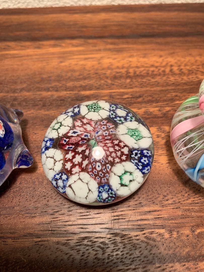 ムラーノガラス ミルフィオリ ザンフィリコ 小物4点セット murano