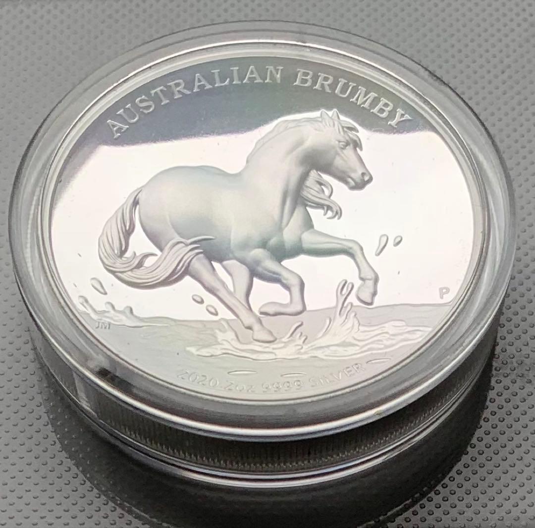 2020年 オーストラリアン・ブランビー 銀貨 2オンス