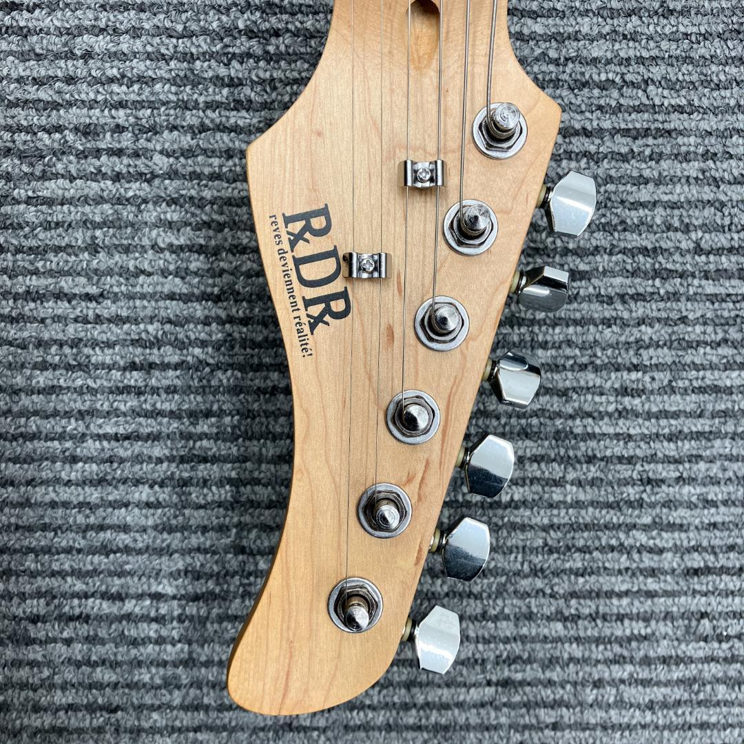 音出し確認済 RDR ストラトキャスタータイプ エレキギター 黒 ソフトカバー