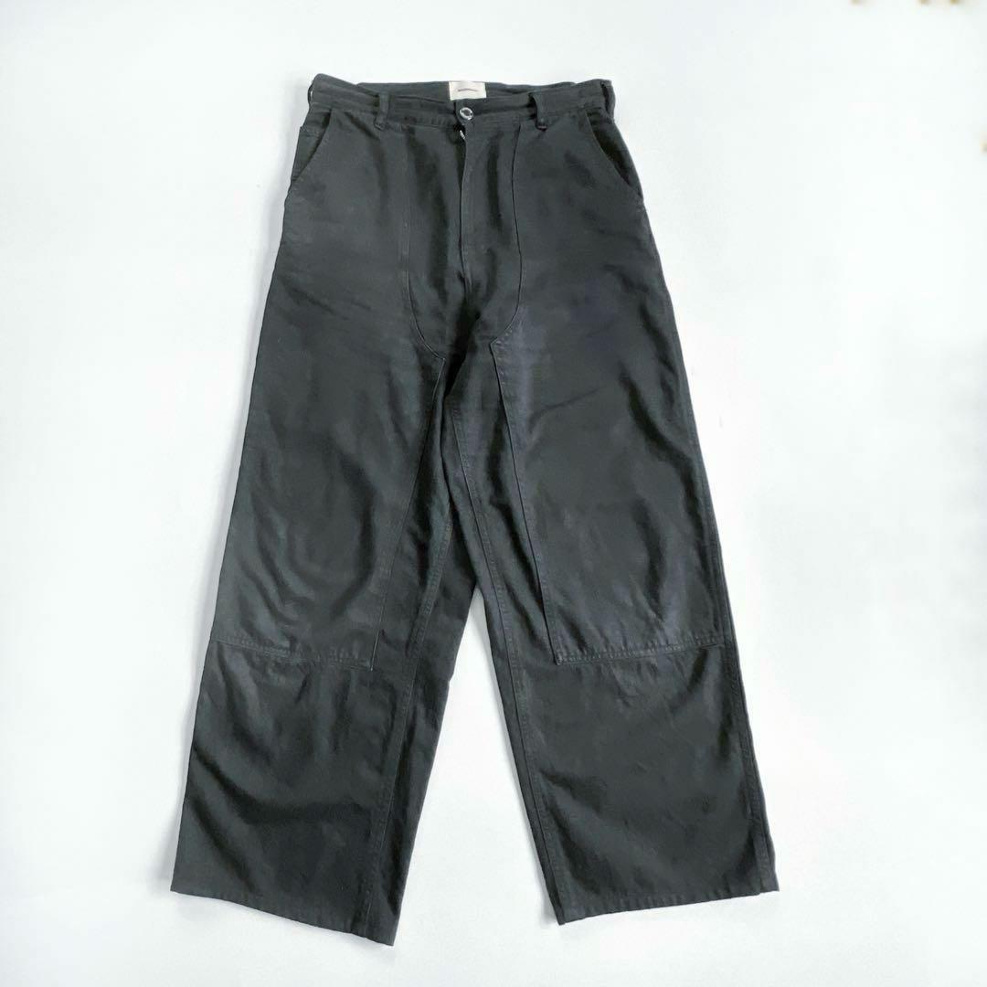 シシクイ THE SHISHIKUI Painter pants BLACK38