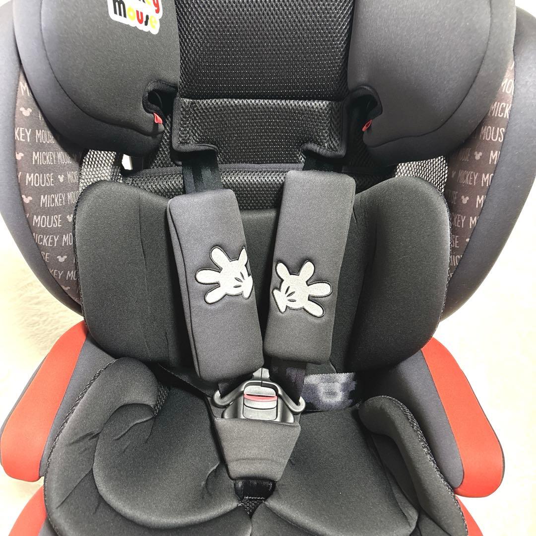 西松屋　ハーネスジュニアFIX　Disney ミッキーマウス　チャイルドシート