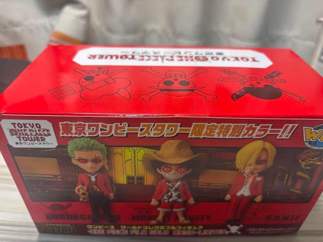ONE PIECE FILM GOLD 東京ワンピースタワー ルフィゾロサンジ