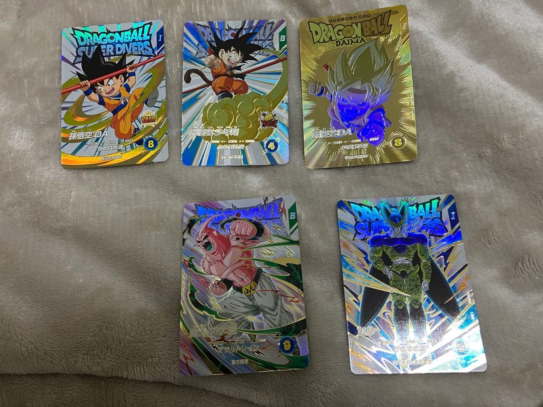 ドラゴンボールスーパーダイバーズ 神龍EXR5種セット