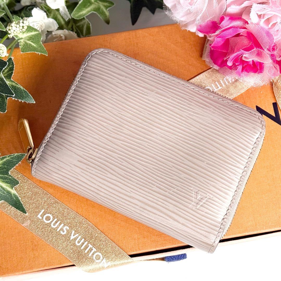 美品 ルイヴィトン エピ ジッピーパース 小銭入れ ミニ財布 グレージュ