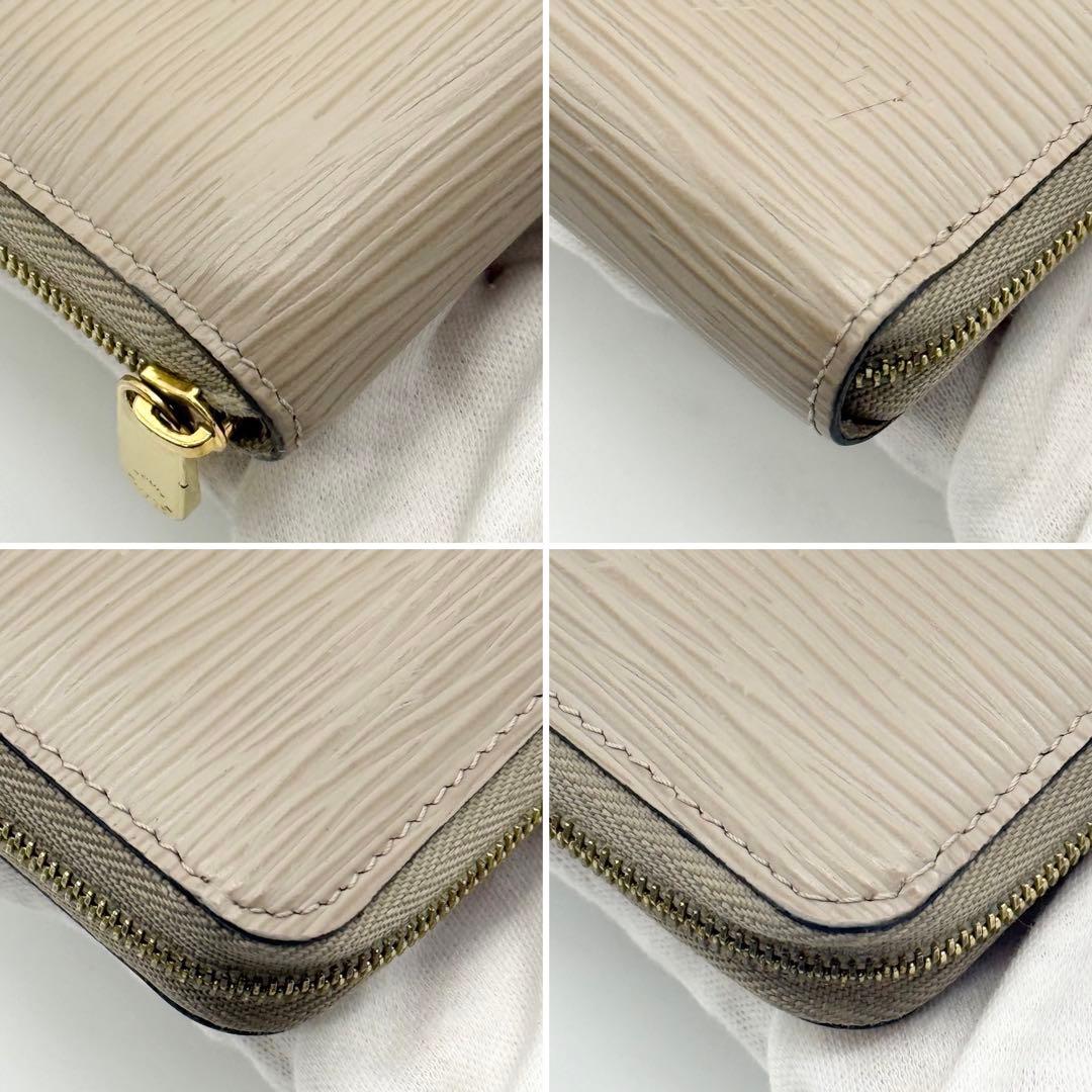 美品 ルイヴィトン エピ ジッピーパース 小銭入れ ミニ財布 グレージュ