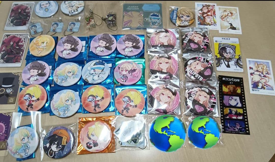 コンパス 約100点 まとめ売り グッズ wego 周年缶バッジなど バラ売り可