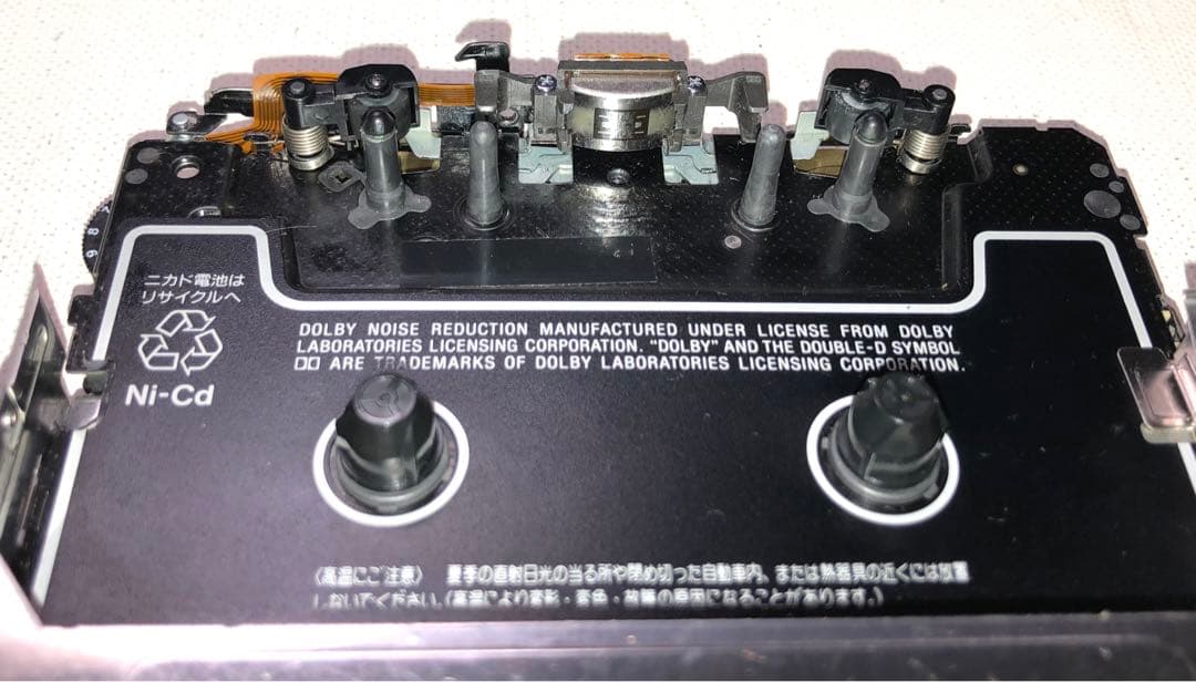 動作音クール！WM-EX622 SONYカセットウォークマン可動品Sブラック