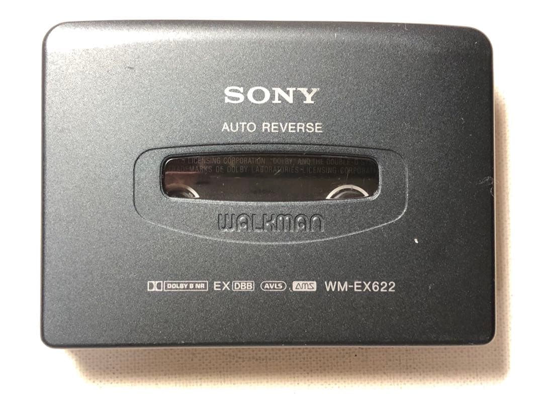 動作音クール！WM-EX622 SONYカセットウォークマン可動品Sブラック