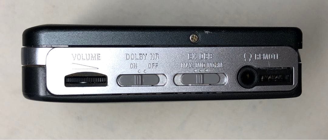 動作音クール！WM-EX622 SONYカセットウォークマン可動品Sブラック