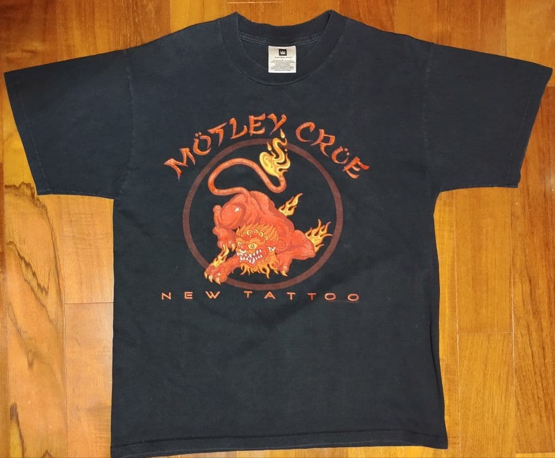 モトリー・クルー ニュータトゥー 2000ツアー Tシャツ Winterland