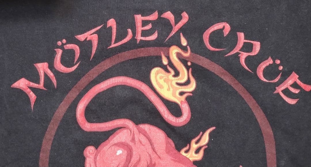 モトリー・クルー ニュータトゥー 2000ツアー Tシャツ Winterland