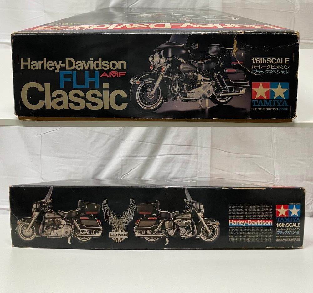 ◆TAMIKA タミヤ ハーレーダビッドソン バイク プラモデル　08137