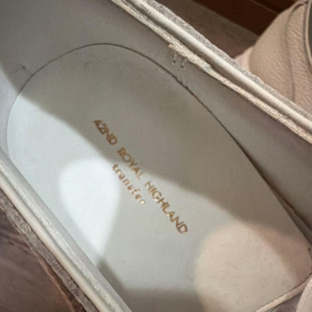 42ND  HIGHLAND 白　Uチップ　43