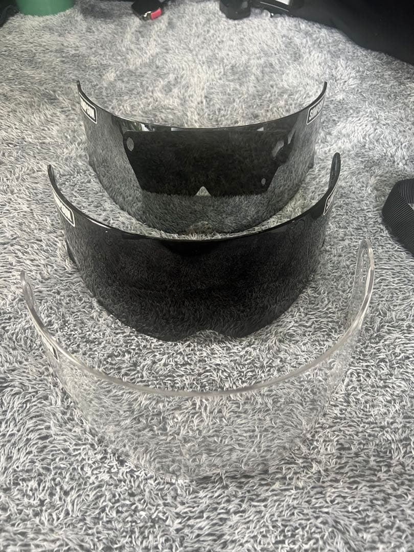 SIMPSOM M30 マッドカーボン　ビーコム、シールド3枚付き