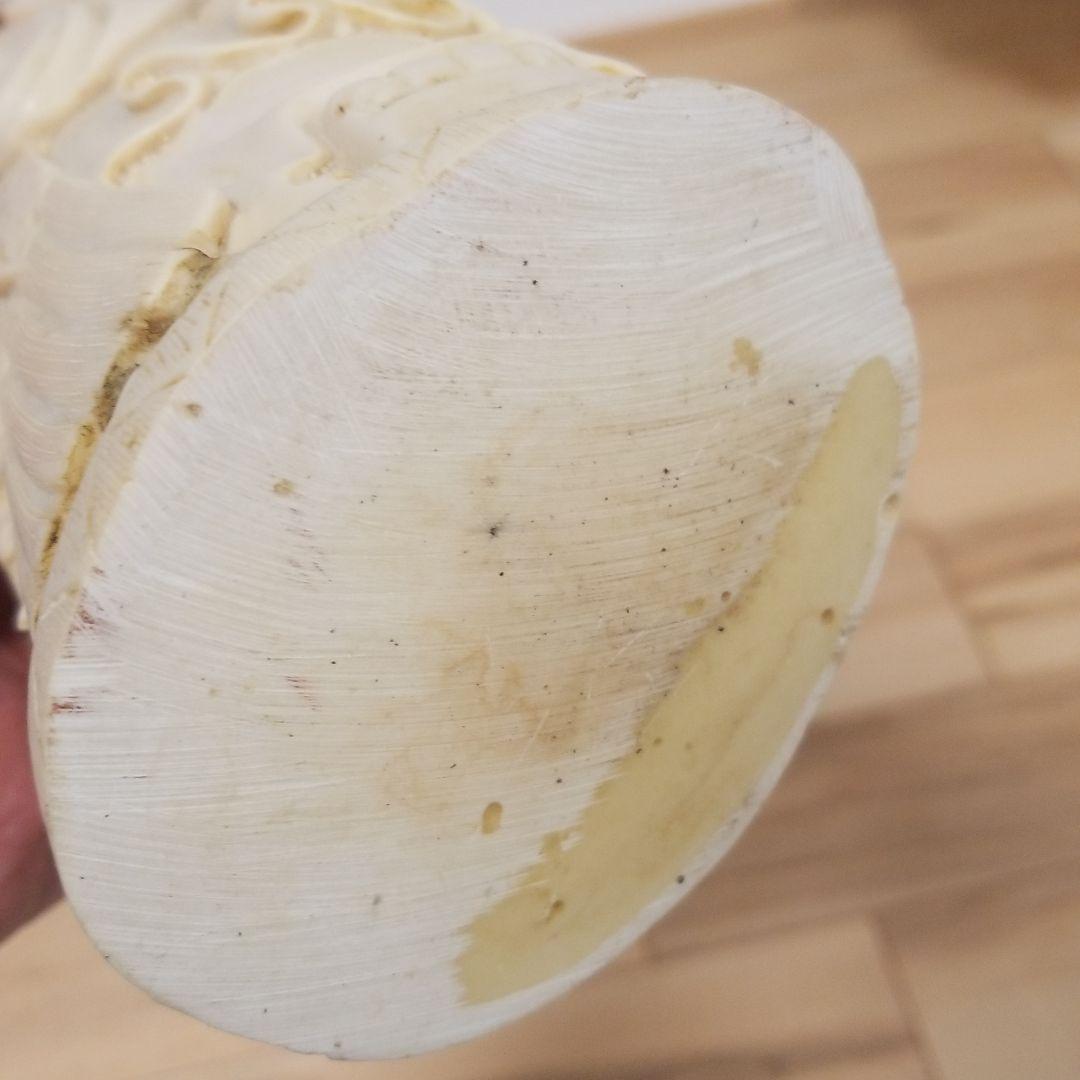 象牙風 置物 練り物 福禄寿