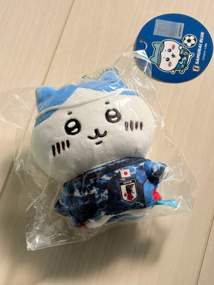 ちいかわのぷちミニマスコット(ハチワレ) サッカー日本代表Ｖｅｒ．