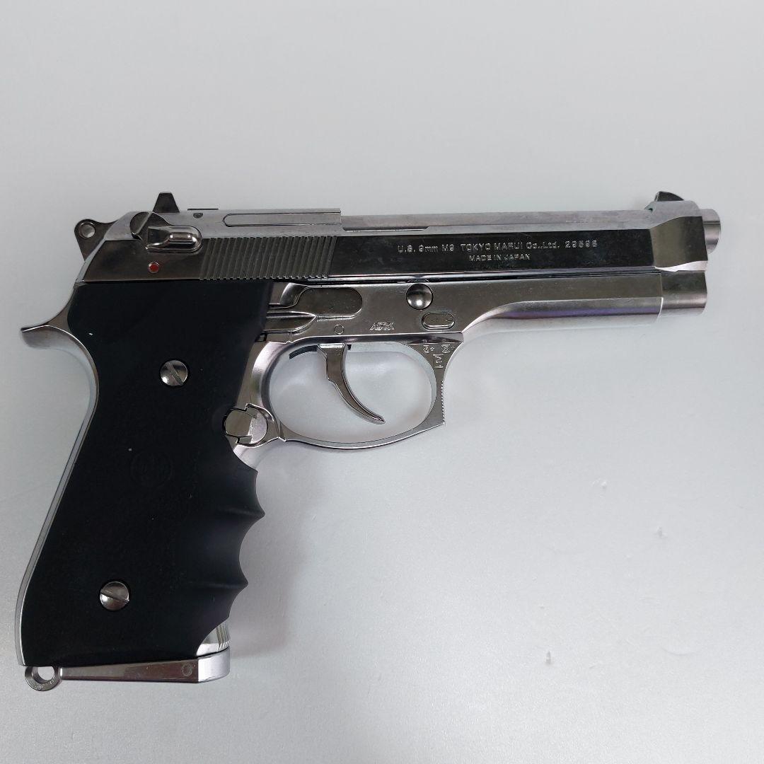 東京マルイ製 ベレッタ M92F ガスガン クローム ハンドガン