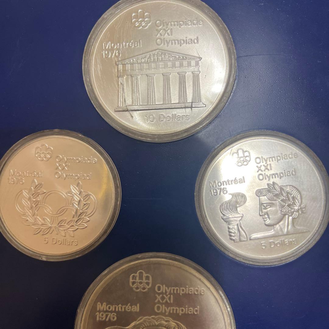 1976年モントリオールオリンピック記念硬貨セット