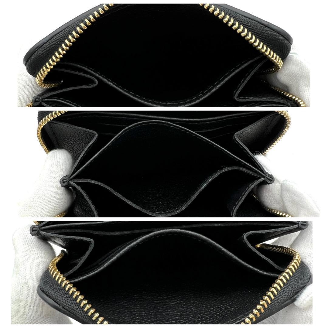 Ken様　ルイヴィトン アンプラント ジッピーパース 黒 A580