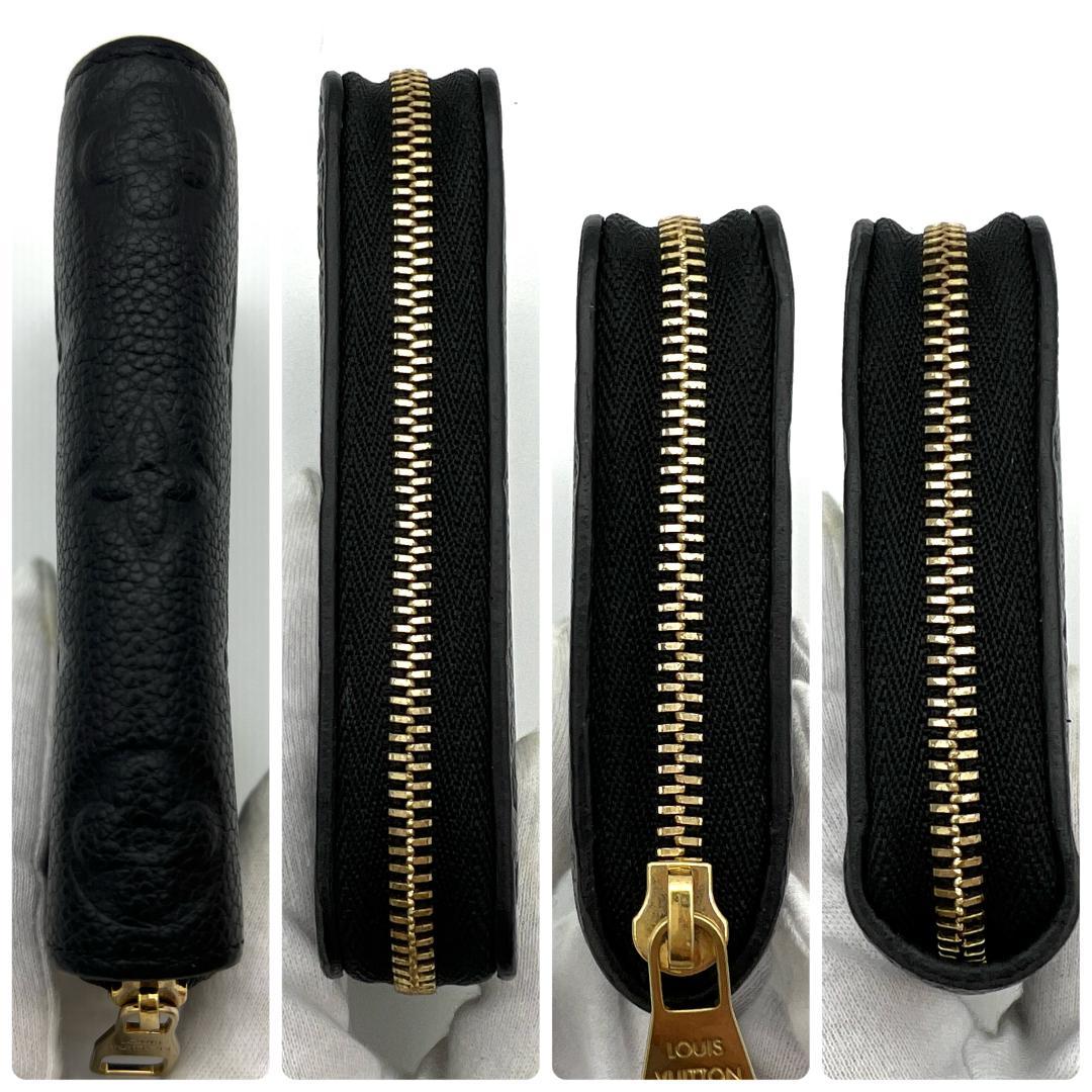 Ken様　ルイヴィトン アンプラント ジッピーパース 黒 A580