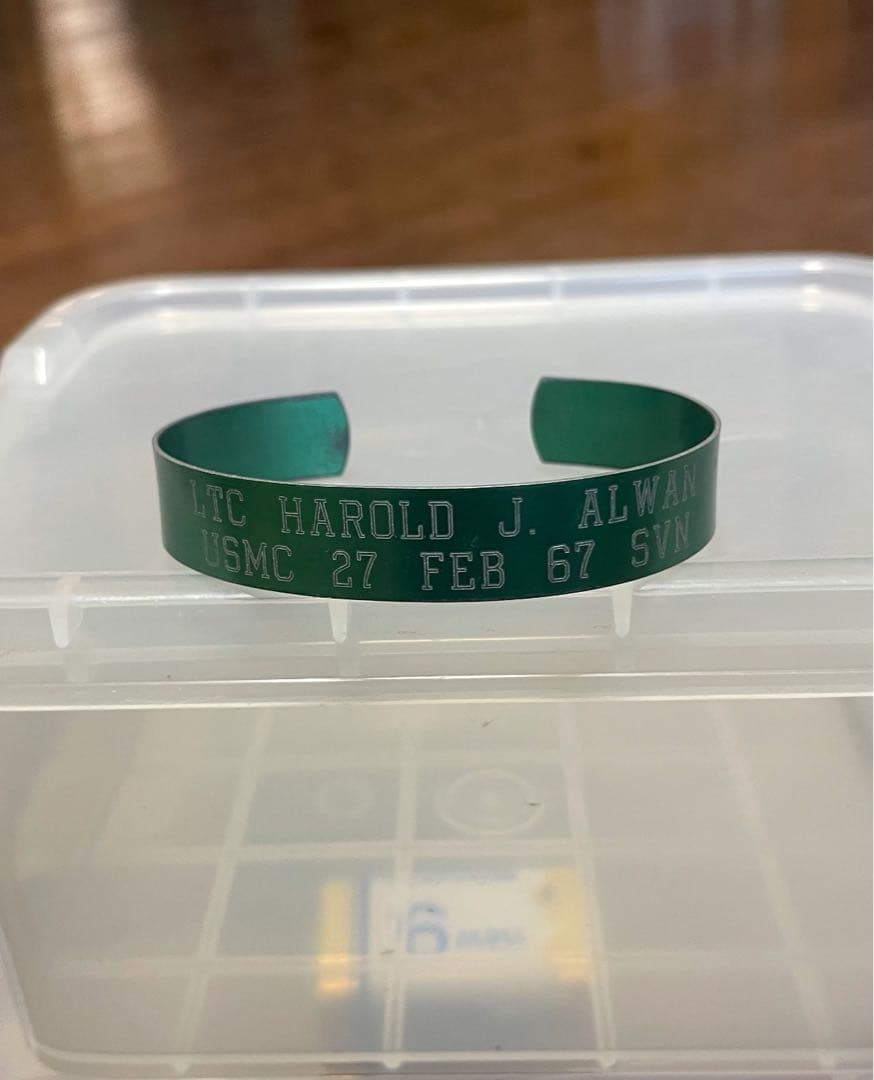 ベトナム戦争　POW MIAブレスレット　①
