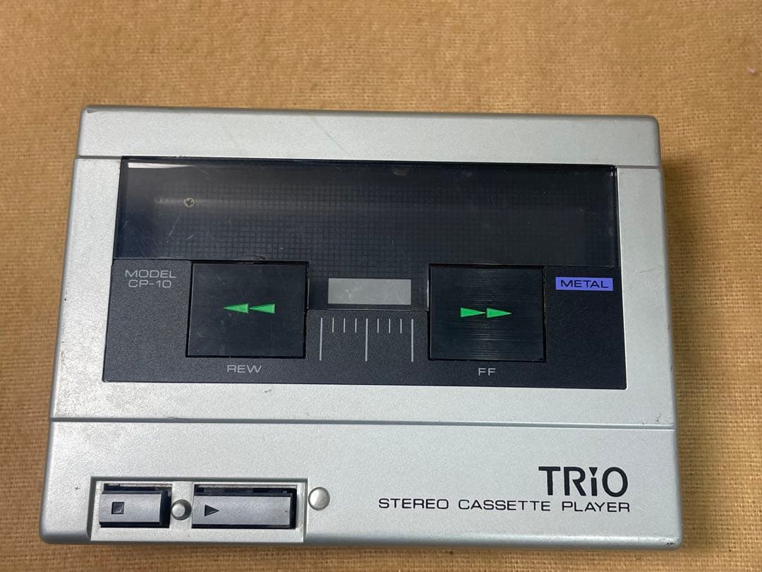 TRIO CP-10 カセットプレーヤー