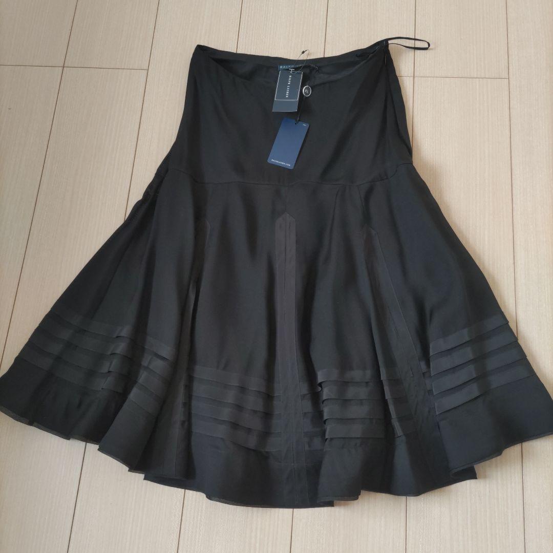 Ralph Lauren ブラック フレアスカート サイズ2　新品　未使用