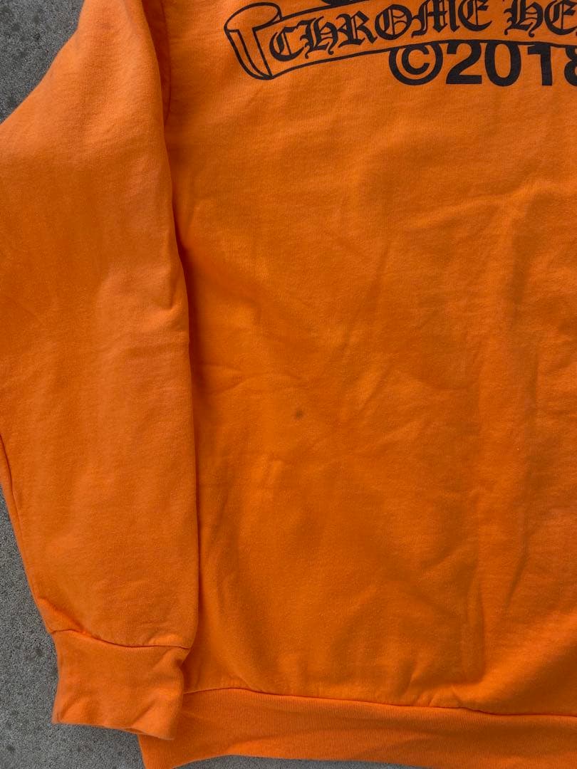 Off-White グラフィックフーディ 2018年製 オレンジ