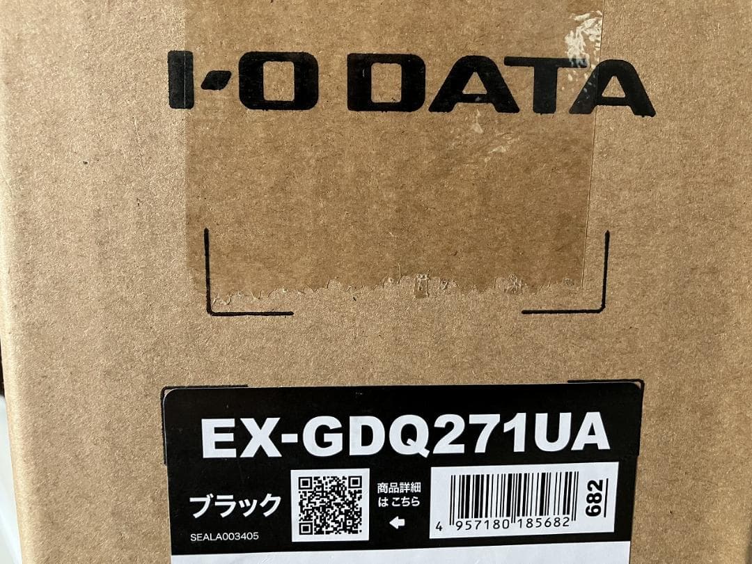 IODATA ゲーミングモニター 27インチ WQHD EX-GDQ271UA