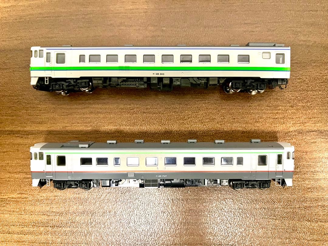 【TOMIX】キハ48-300.キハ40-1700北海道色&宗谷色 2両セット