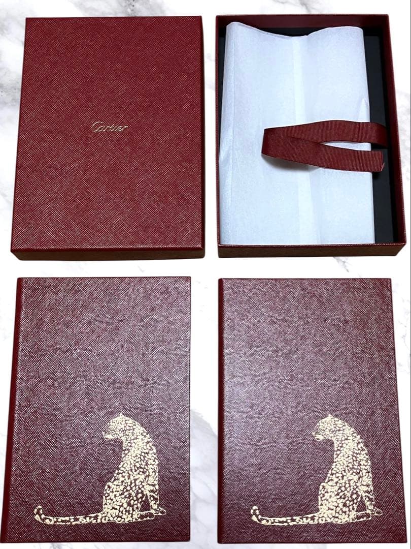 Cartier カルティエ　未使用　ノート2冊セット　箱入り　ノベルティ