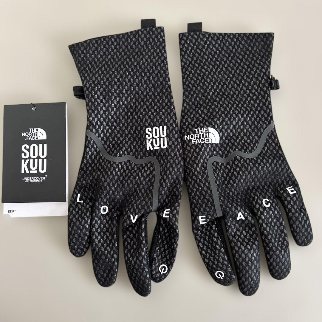 ジョアン様　SOUKUU ETIP グローブ　アンダーカバー　ノースフェイス