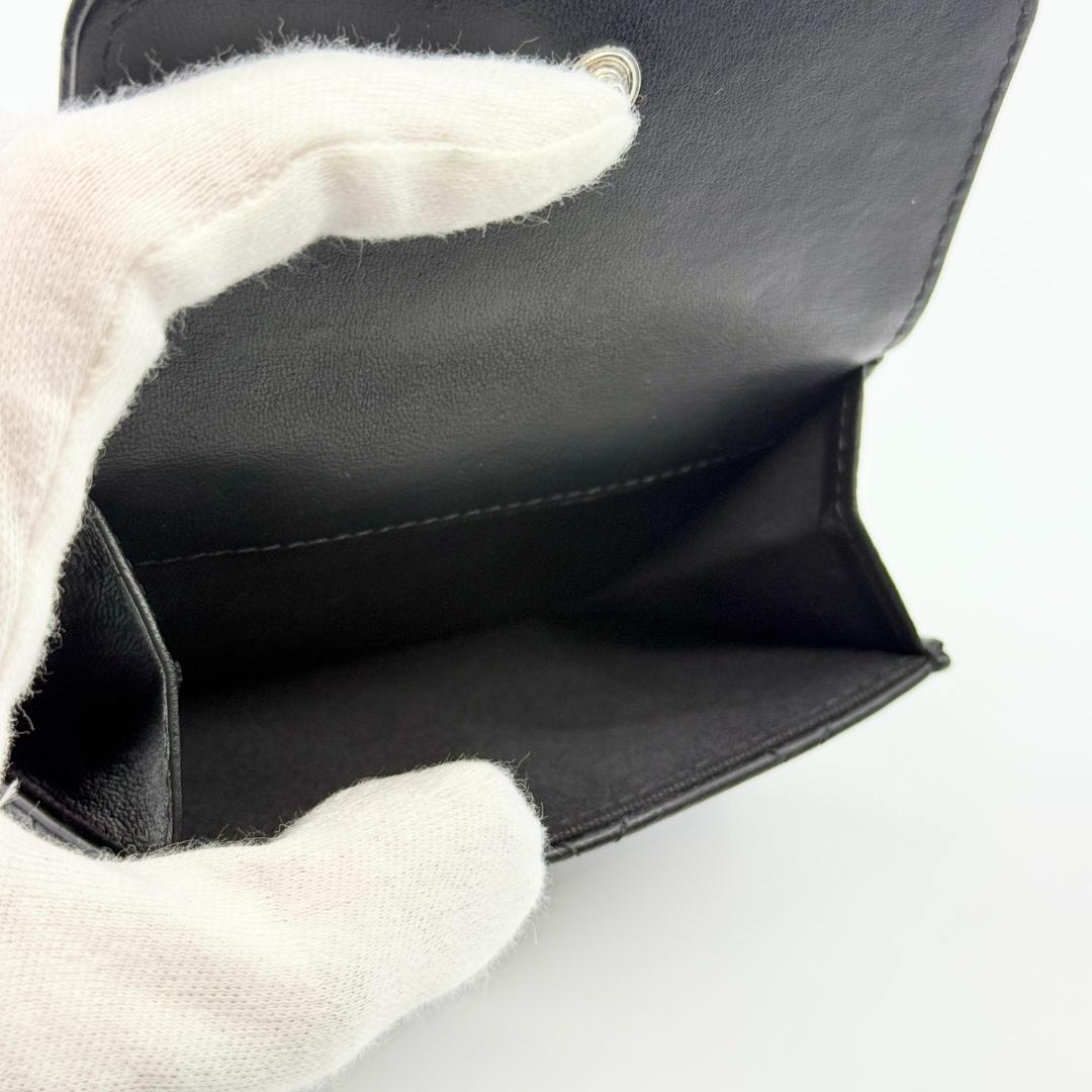 CHANEL シャネル マトラッセ 三つ折り財布
