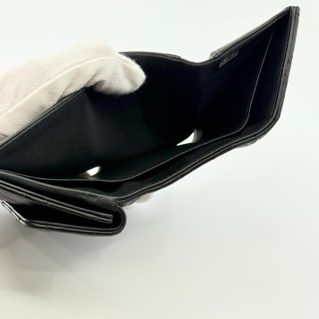 CHANEL シャネル マトラッセ 三つ折り財布