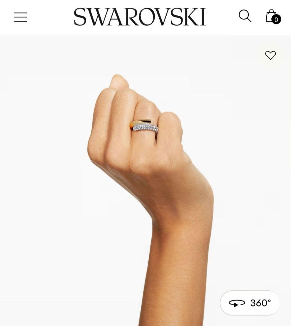 Nonさん専用 箱なし 50 Dextera リング スワロフスキー 指輪