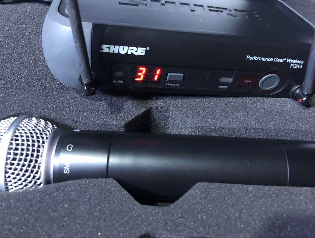 SHURE PGX24ワイヤレスマイクレシーバー